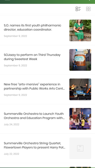 Summerville Orchestra Screenshot
