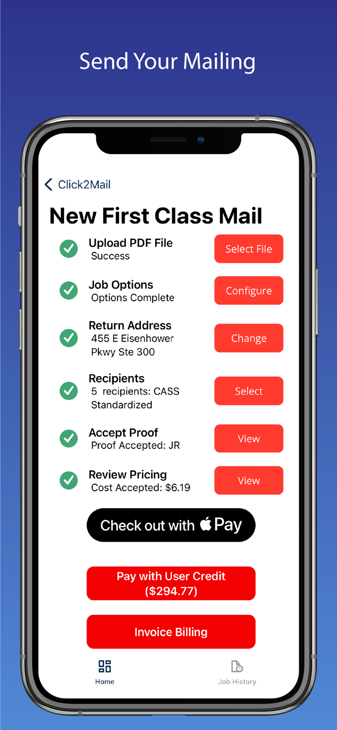 Mail-It Now from Click2Mail