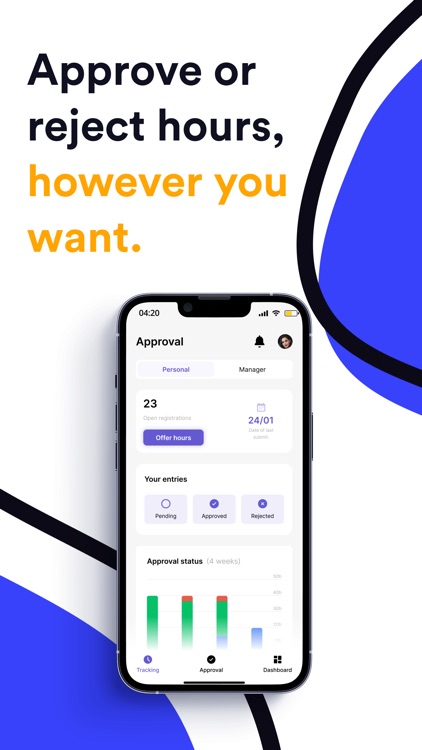 TimeChimp - Time Tracking screenshot-3