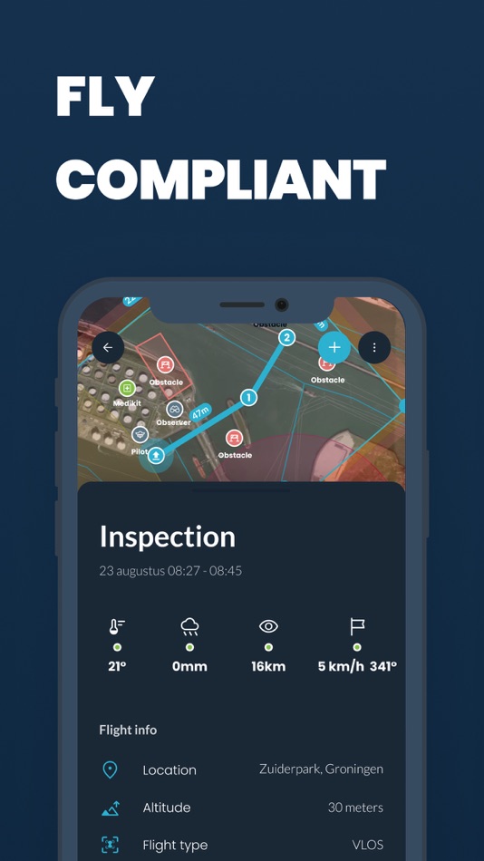 #5. AirHub - Drone Operations App (iOS) Ved: AirHub