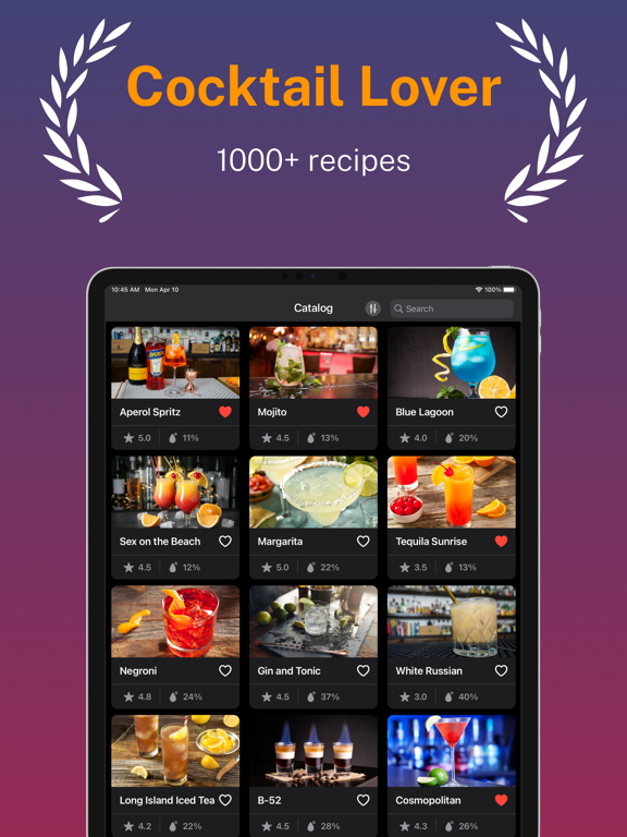 Cocktail Lover – Drink Recipesのおすすめ画像1