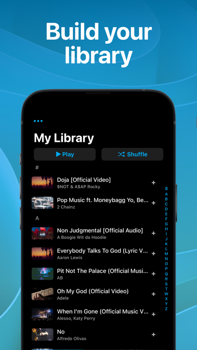 Musicana - Organizer & Player Screenshot