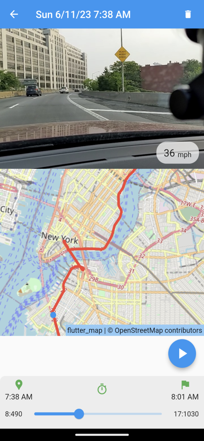 Auto Journal - Dashcam App