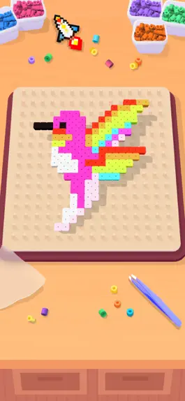 Game screenshot Bead Art: Coloring Games apk