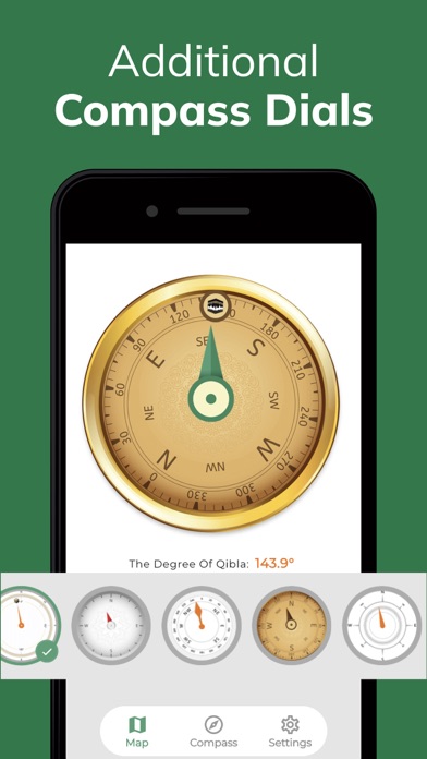 Qibla Finder Compass 100% Screenshot
