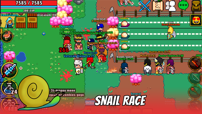 World of Solaria MMORPG 2D MMO