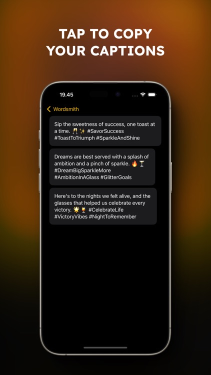 Wordsmith: Caption Generator screenshot-3