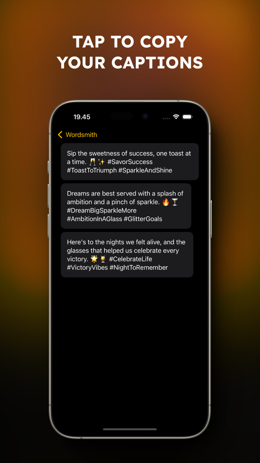 #4. Caption Generator: Wordsmith (iOS) Podle: Aditya Daniel Istyana