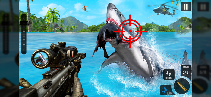 Shark Attack Simulator Game 3D