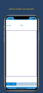 OptiCut Combo Lite Calculator screenshot #2 for iPhone