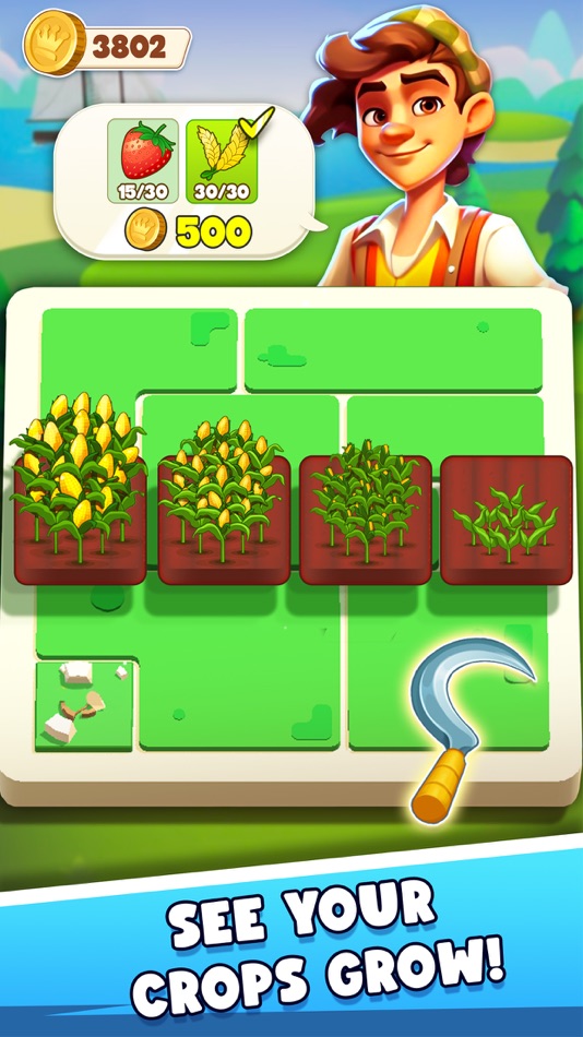 #2. Merge Farming Games (iOS) 由: Tiny Kraken Games