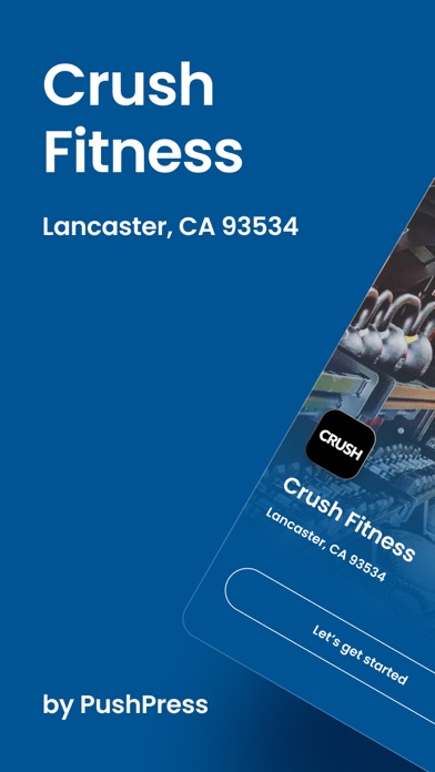 Crush Fitness Screenshot