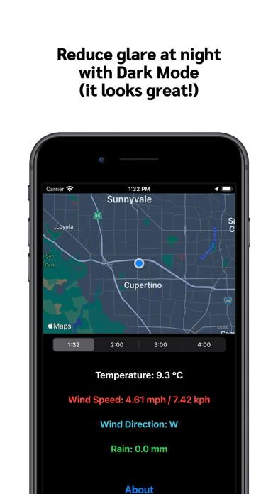 Cycle Weather App Screenshot