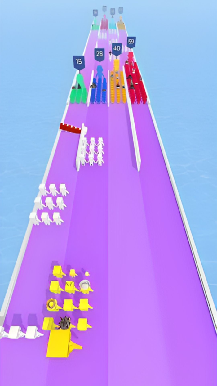 Crowd Hero Run Army Evolution