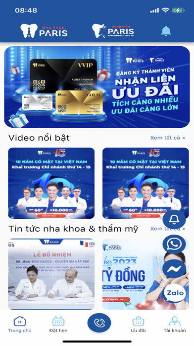 Nha Khoa Paris Screenshot