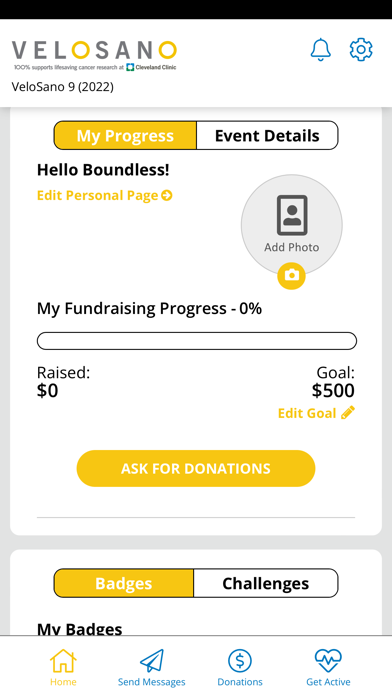 VeloSano Screenshot
