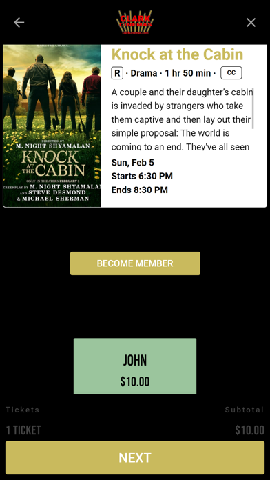 Clark Cinemas Andalusia Screenshot