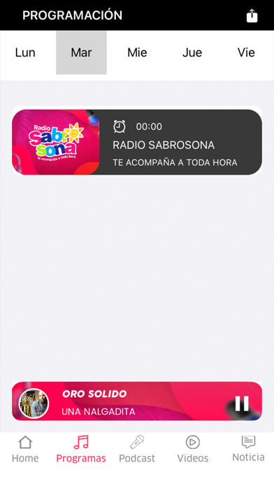 Radio Sabrosona Screenshot