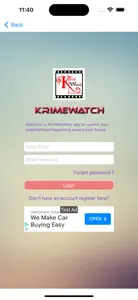 KrimeWatch screenshot #2 for iPhone