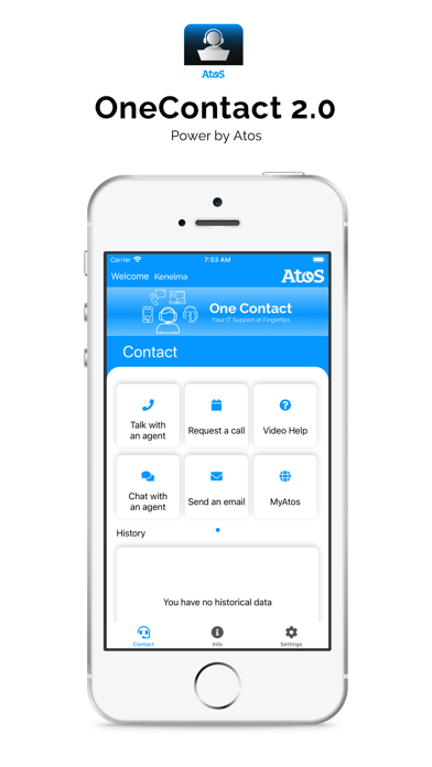 Atos OneContact 2.0 Screenshot
