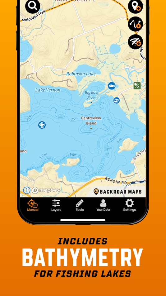 #5. BRMB Maps by Backroad Maps (iOS) By: Mussio Ventures Ltd.
