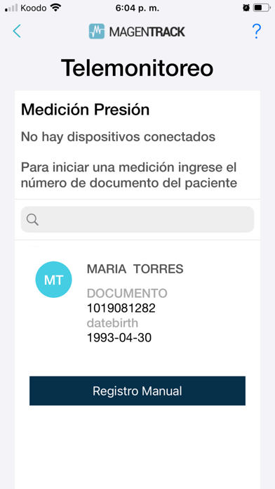 App screenshot