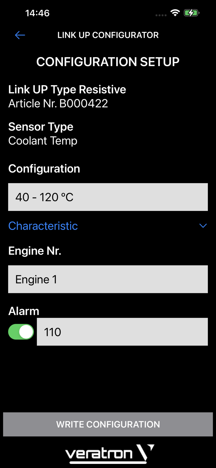 Link Up configurator