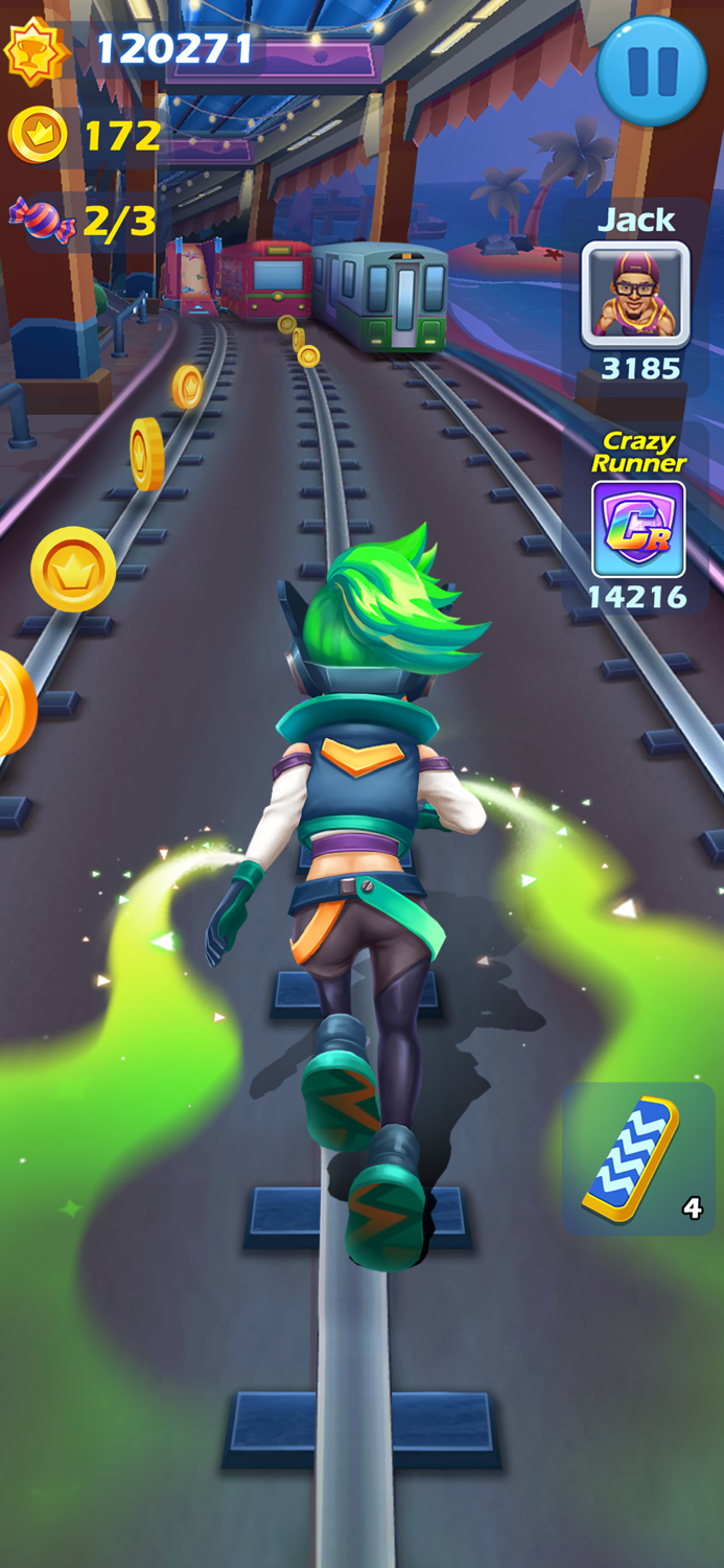 Subway Princess Runner