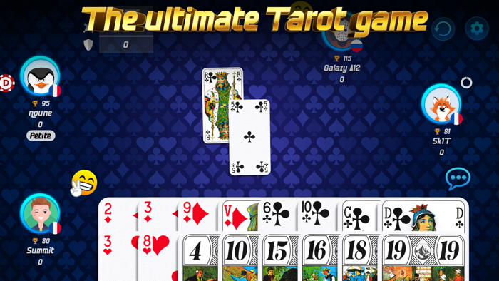Tarot online card game