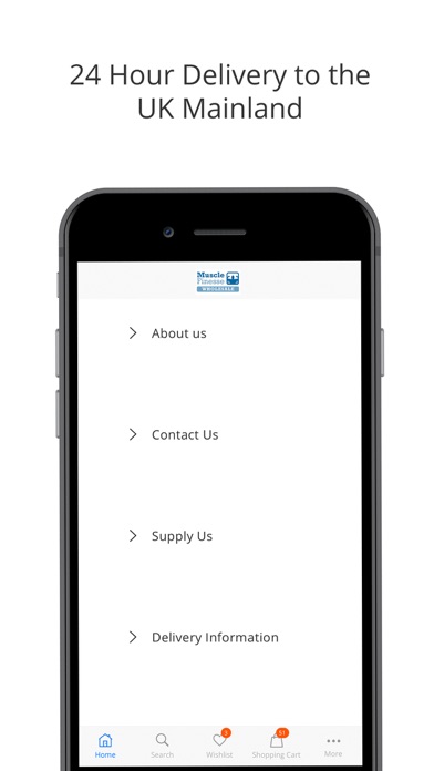 Muscle Finesse Wholesale Screenshot
