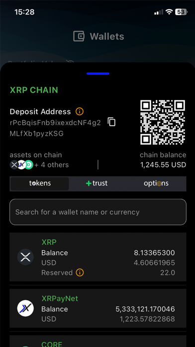 Volta Wallet Screenshot