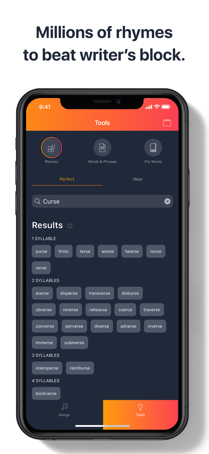 Songwriter Pro Lyrics  Songs