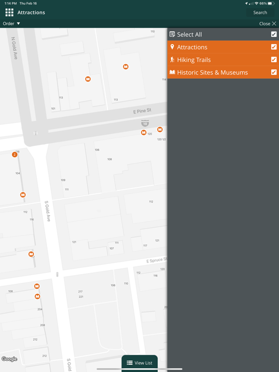 Visit Deming NM iPad screenshot 4 - Travel app
