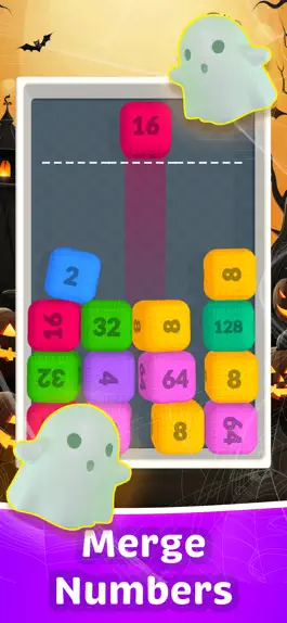 Game screenshot Color Merge 2048 - Halloween mod apk