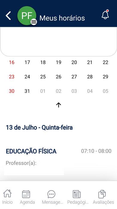 Escola Esperança Screenshot