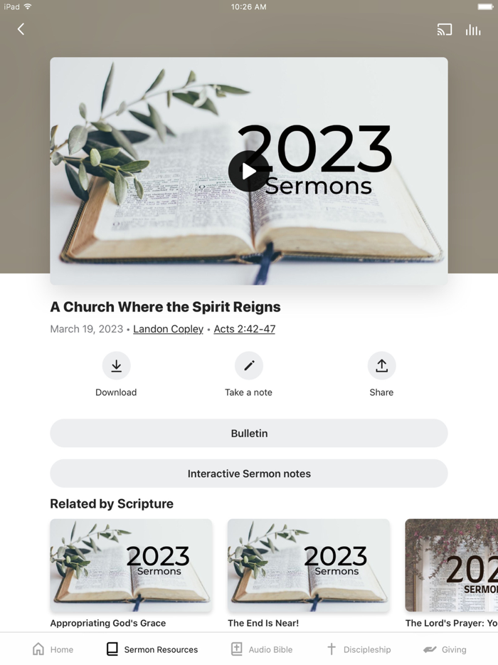 Cedar Grove Baptist Church