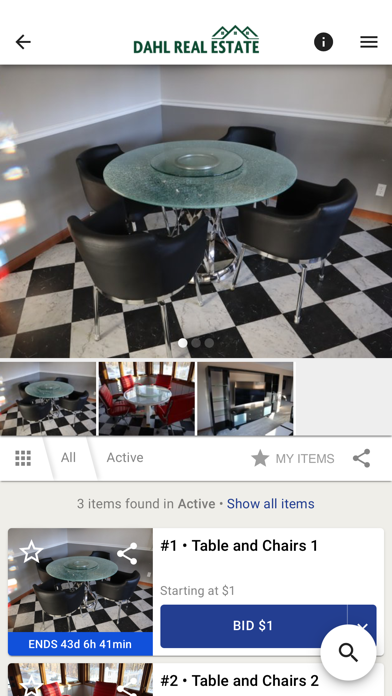 Dahl Real Estate Screenshot