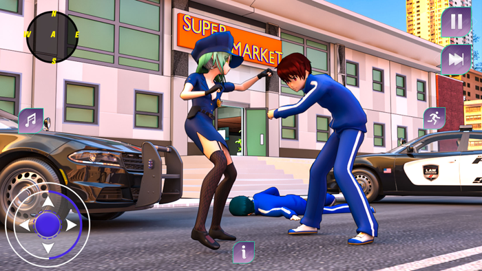 Police Girl Officer Cop Games