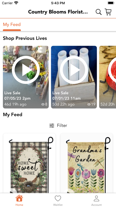 Country Blooms Florist & Gifts Screenshot