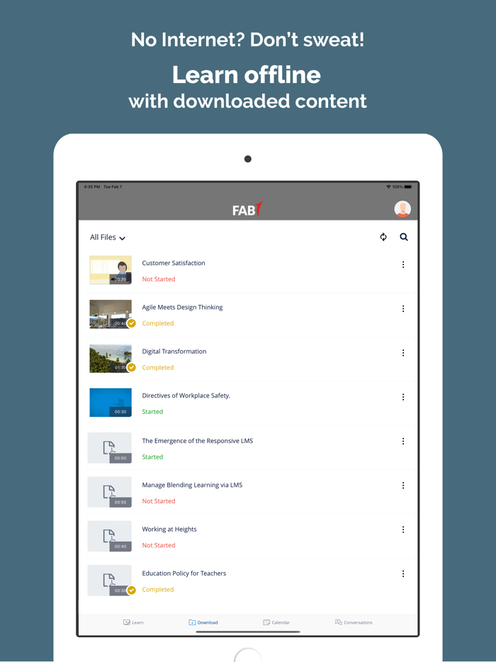 FAB Transformation Skills