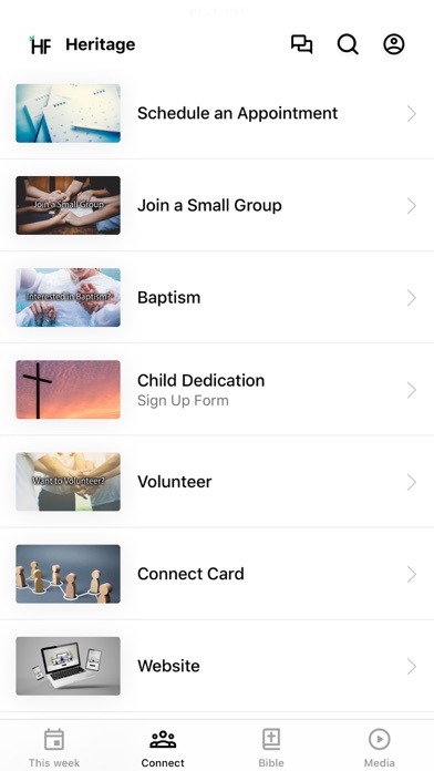Heritage Fellowship Clinton Screenshot