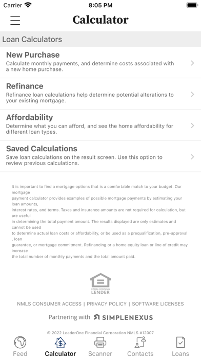 Wells Funding Group Screenshot