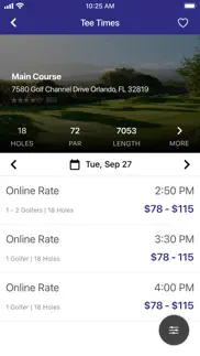 foster golf links iphone screenshot 1