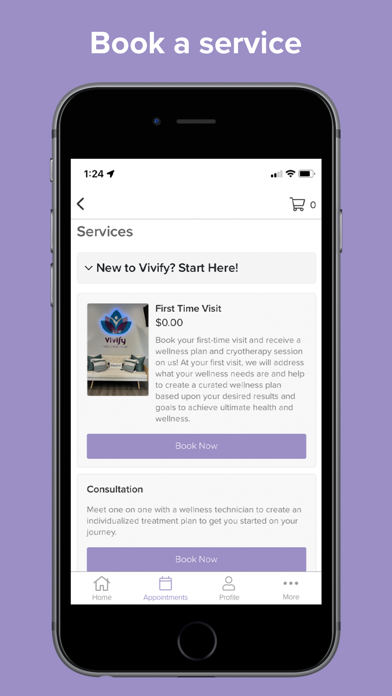 Vyfy Wellness Club Screenshot