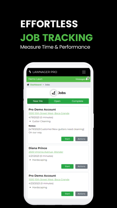 Lawnager Pro Screenshot