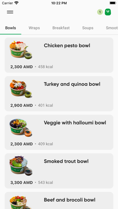 eatn'act - delivery Screenshot