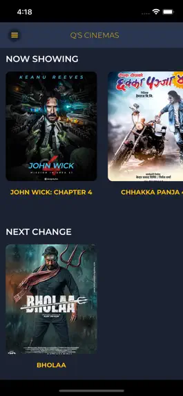 Game screenshot Q's Cinemas apk