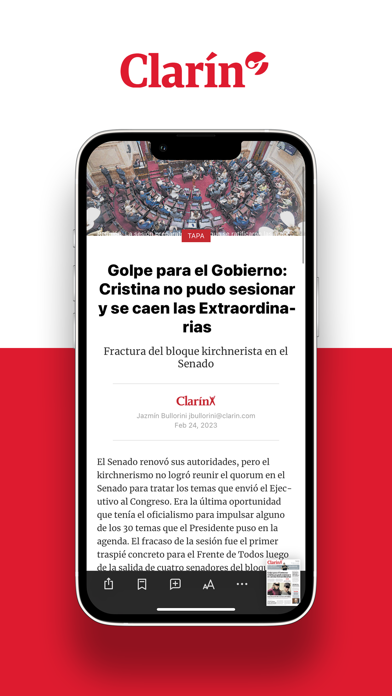 Kiosco Clarin Screenshot