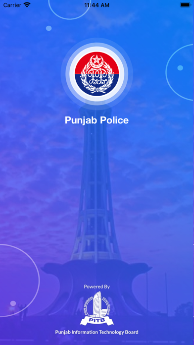 Punjab Police Pakistan Screenshot