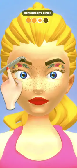 Game screenshot ASMR Peel Off Makeup hack